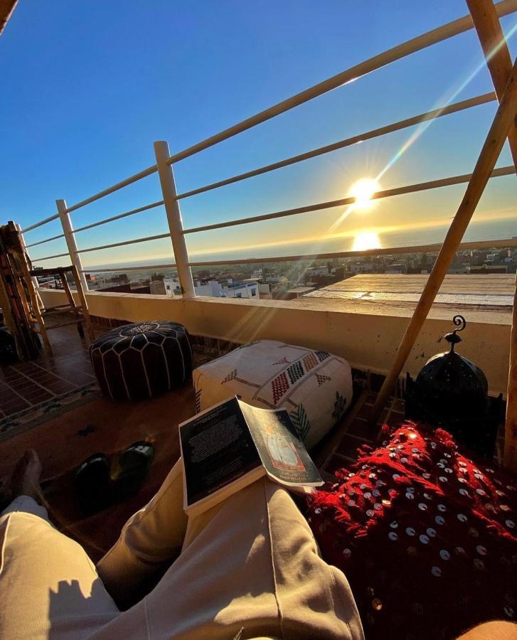 Caban Surf Hostel Tamraght Buitenkant foto
