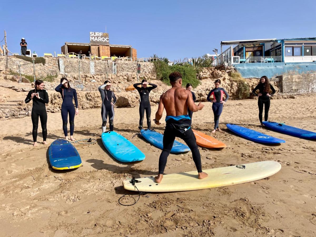 Caban Surf Hostel Tamraght Buitenkant foto